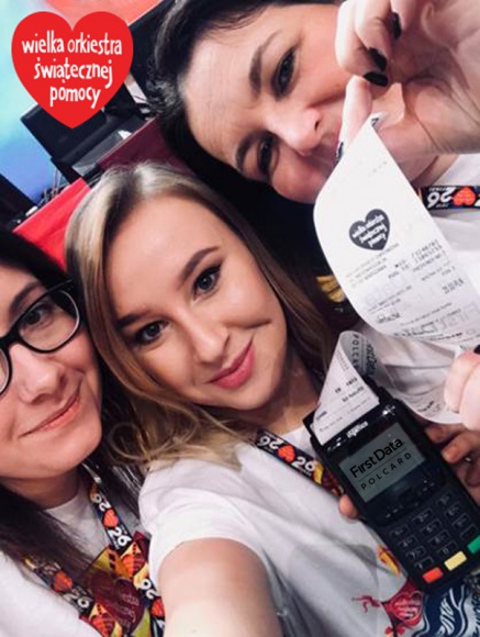 Rekordowe wpłaty kartą na konto WOŚP BIZNES, Finanse - ponad milion złotych przez internet, w terminalach i przez telefon!