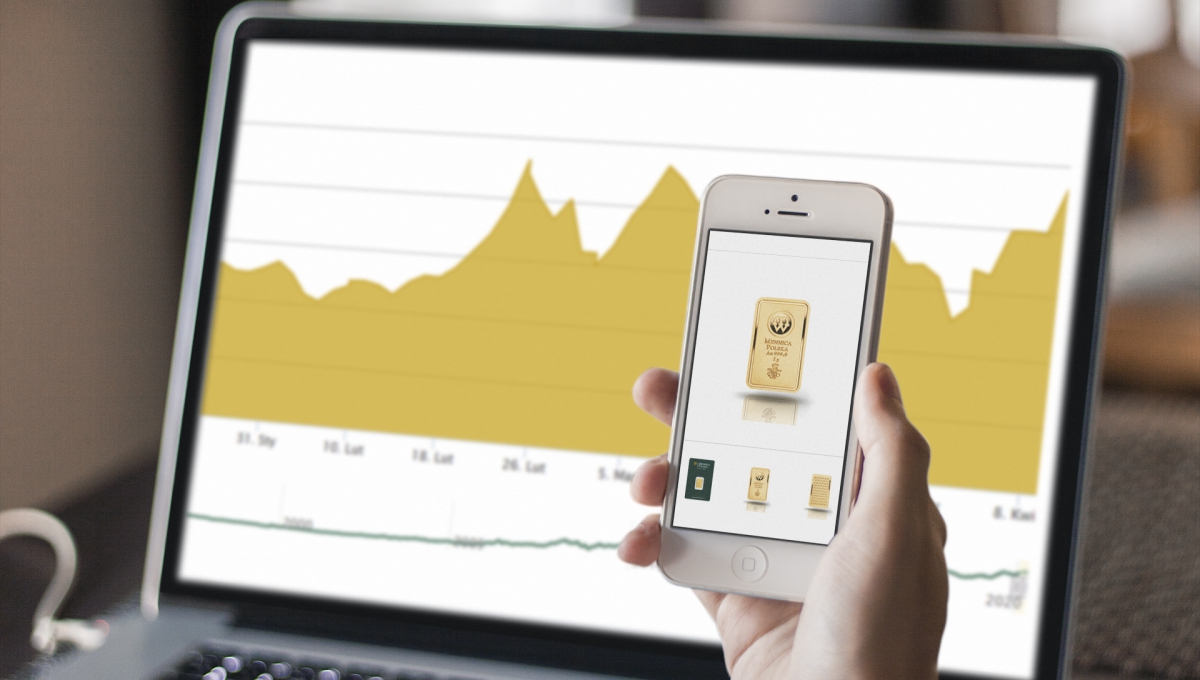 [DEPESZA] Ceny złota najwyższe od sześciu lat. Im większy kryzys w gospodarce, tym większy popyt na ten surowiec